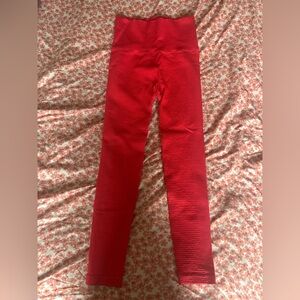 All In Motion Red Leggings